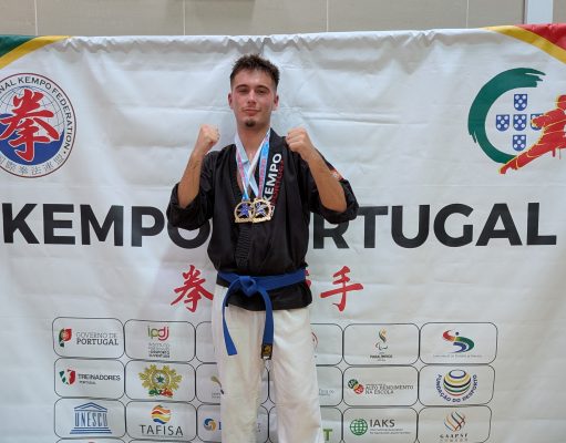 Rúben Teixeira regressa à competição com duas medalhas de ouro