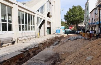 Avenida António Enes e acessos à Estação de Queluz estão a ser requalificados