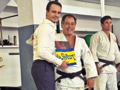 Judo do Sintrense recebe visita do presidente da Confederação do Desporto de Portugal