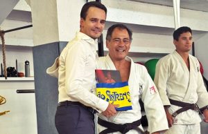 Judo do Sintrense recebe visita do presidente da Confederação do Desporto de Portugal