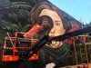 Mural artístico leva a natureza da Serra de Sintra às ruas de Queluz