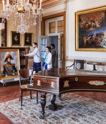 Aposentos onde morreu D. Carlota Joaquina abertos ao público em Queluz
