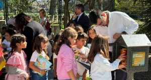 Linhó recebe primeiro ponto do projeto “Jardim com Histórias”