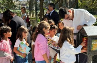 Linhó recebe primeiro ponto do projeto “Jardim com Histórias”